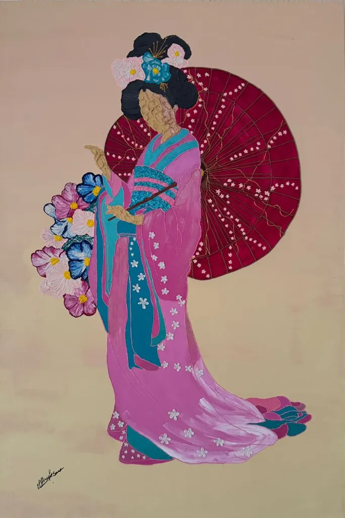Geisha in bloom